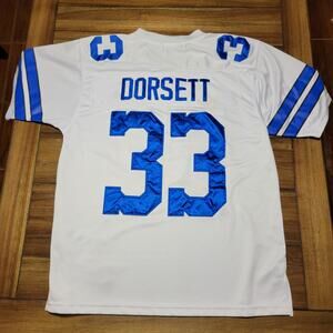 Mitchell & Ness Dallas Cowboys White Jersey #33 Tony Dorsett - Size 48